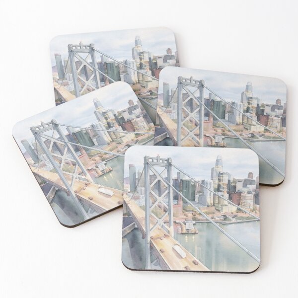 Item preview, The Bay Bridge Leads Home designed and sold by RdeB.