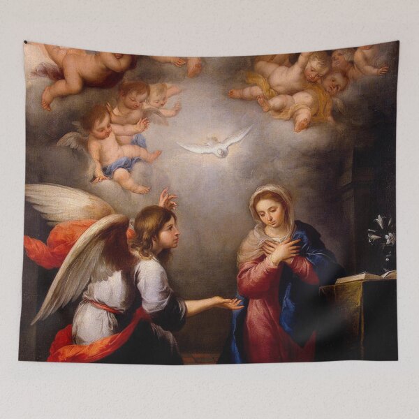 Item preview, Annunciation | Bartolomé Murillo designed and sold by Oliveirallan.
