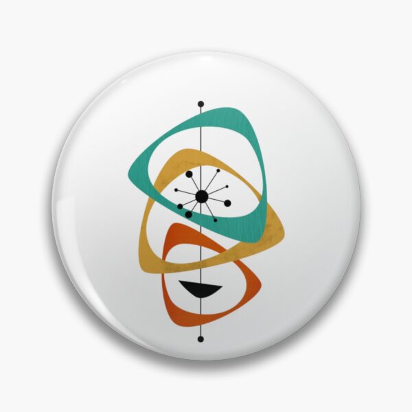 Item preview, Mid Century Modern 16 Cosmic Swirl designed and sold by alvablakefg.