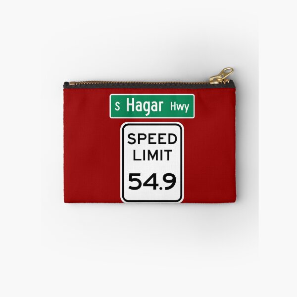 Item preview, Speed Limit 54.9 MPH on South Hagar Highway designed and sold by Karate Octopus.