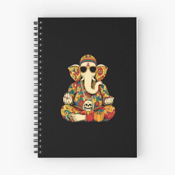 Item preview, Cool Elephant Halloween Skull Blessing Pumpkin Pop Art designed and sold by PANNARUK THAILAND.
