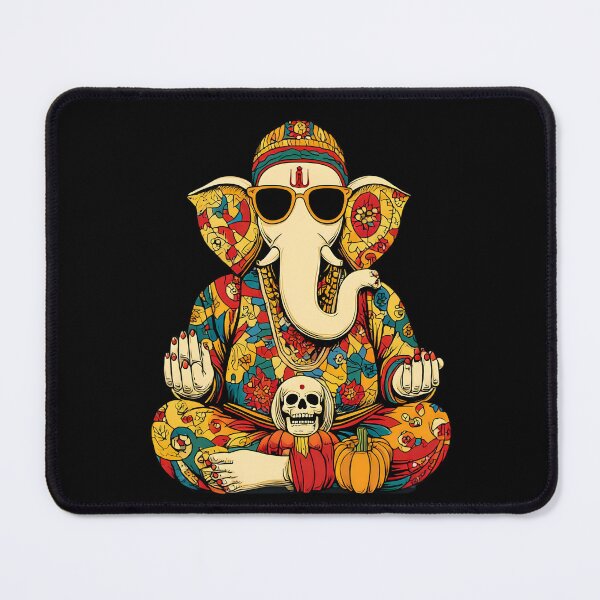 Item preview, Cool Elephant Halloween Skull Blessing Pumpkin Pop Art designed and sold by PANNARUK THAILAND.