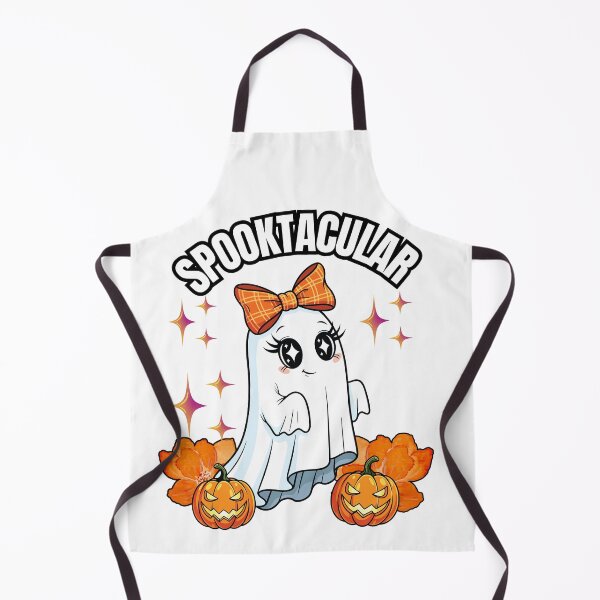 Item preview, Spooktecular - cute ghost with ribbon  designed and sold by She - artist creations .