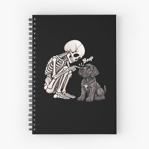 Artikelvorschau, Lustiges Skelett-Cane-Corso-Hunde-Boop-Halloween-Design für Mama und Papa entworfen und verkauft von rafaeltto.