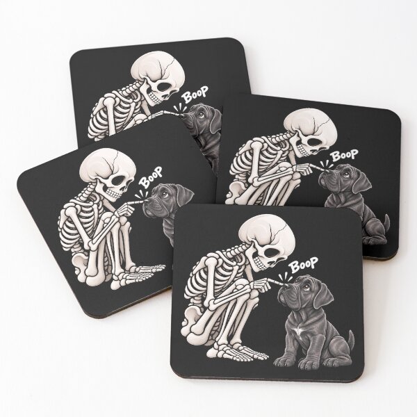 Item preview, Funny Skeleton Cane Corso Dog Boop Halloween Design Mom Dad designed and sold by rafaeltto.
