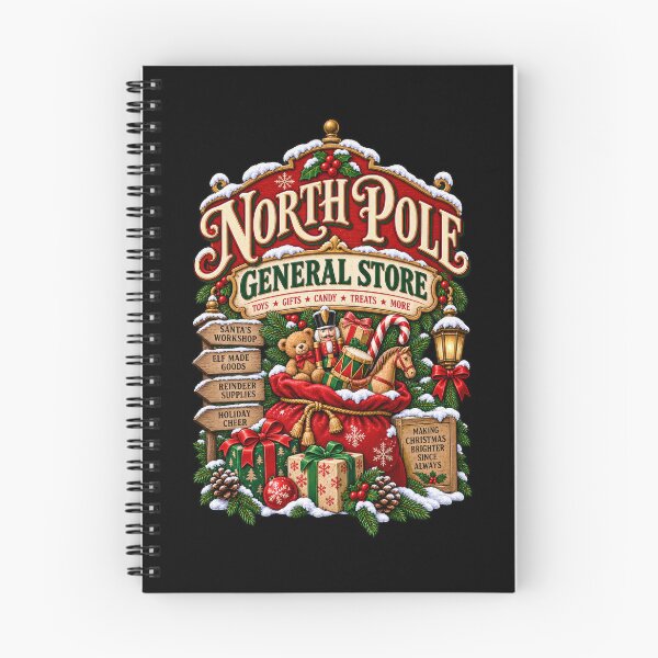 Item preview, Vintage North Pole General Store designed and sold by RockitBaby.