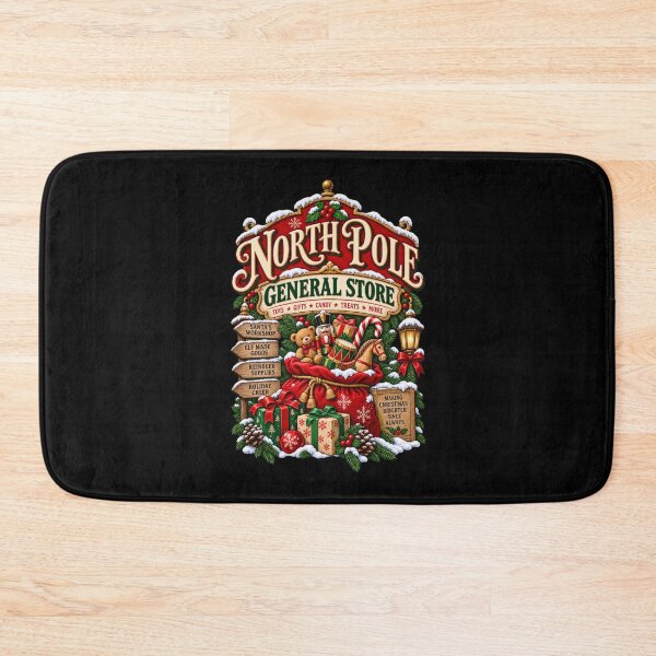 Item preview, Vintage North Pole General Store designed and sold by RockitBaby.