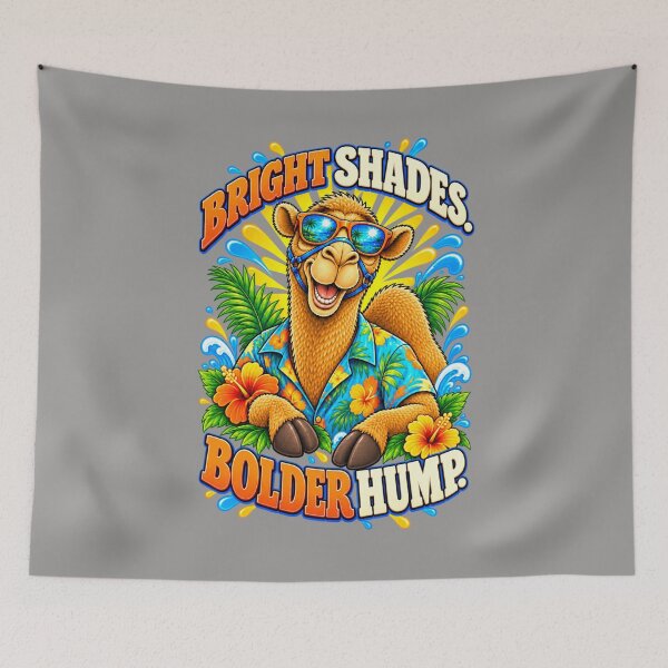Item preview, Bright Shades. Bolder Hump – Funny Camel T-Shirt Animal Graphic Camel T-Shirt designed and sold by Camel & Quirk.