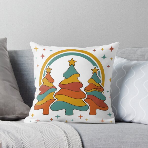 Item preview, Retro Groovy Christmas Tree Vintage 70s Holiday designed and sold by mindshocker.