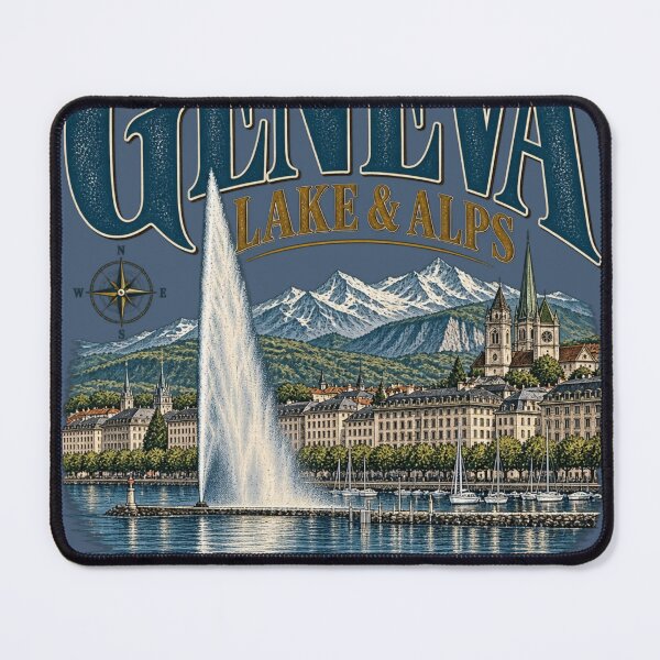 Item preview, GENEVA — LAKE & ALPS designed and sold by KrungiT Design .