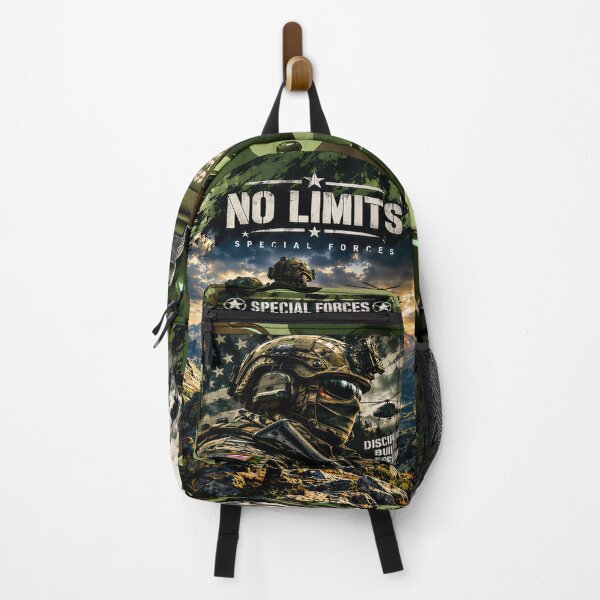 Item preview, Special Forces Discipline Builds Freedom Backpack designed and sold by KLERIKSTORE.