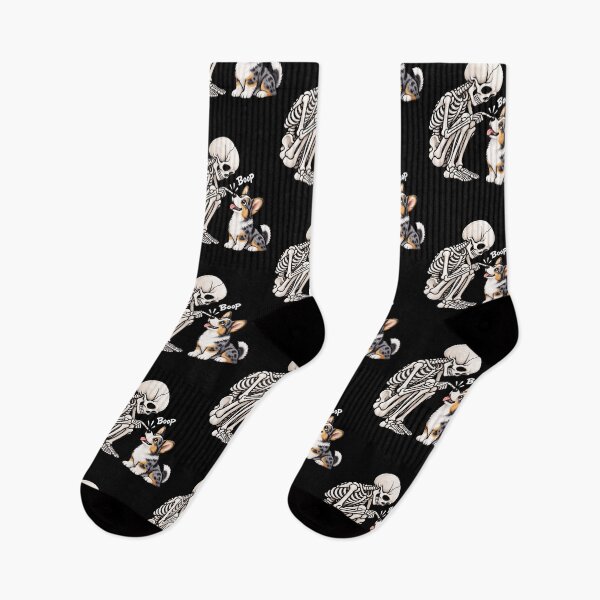 Item preview, Funny Skeleton Cardigan Welsh Corgi Dog Boop Halloween Design Mom Dad designed and sold by rafaeltto.