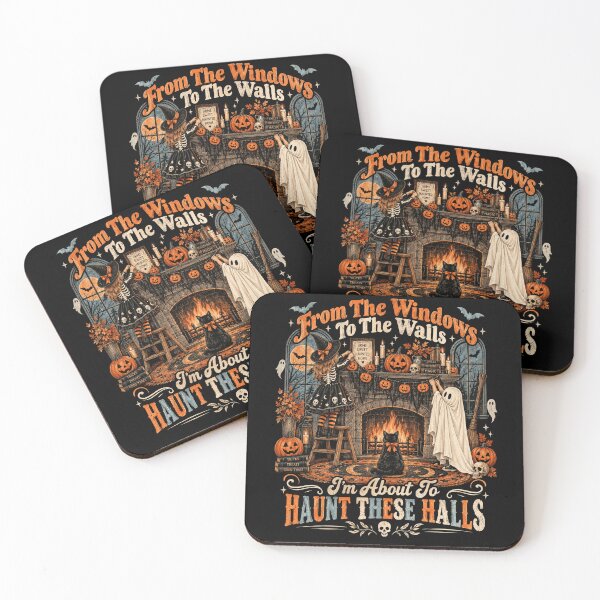 Item preview, Halloween Haunted House – Haunt These Halls designed and sold by ROUX-ART.