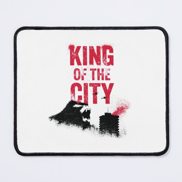 Item preview, Roaring King Kong Skyscraper Summit Urban Poster designed and sold by EdvvinStudios.