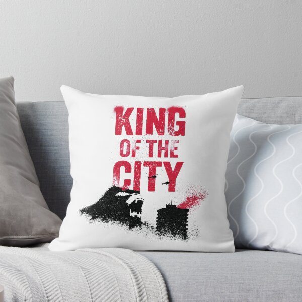 Item preview, Roaring King Kong Skyscraper Summit Urban Poster designed and sold by EdvvinStudios.