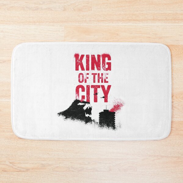 Item preview, Roaring King Kong Skyscraper Summit Urban Poster designed and sold by EdvvinStudios.