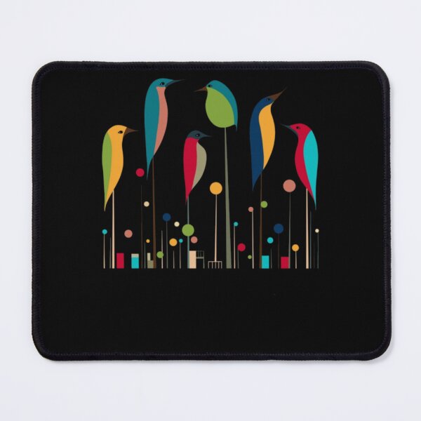 Item preview, Retro Mid-Century Modern Birds 50s 60s Style designed and sold by alvablakefg.