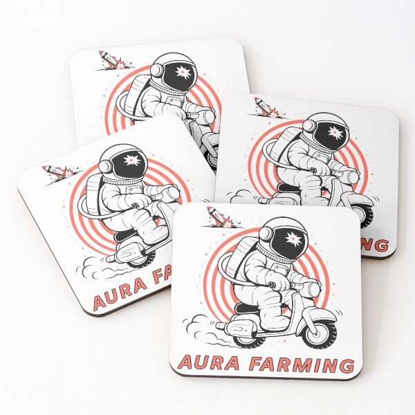Item preview, Astronaut Aura Farming Scooter Escape designed and sold by Bright Idea Bazaar.
