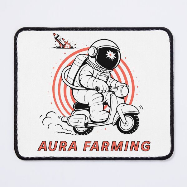 Item preview, Astronaut Aura Farming Scooter Escape designed and sold by Bright Idea Bazaar.