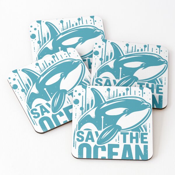 Item preview, Save the oceans orcas environmental climate essential t-shirt. designed and sold by Knowvhere.