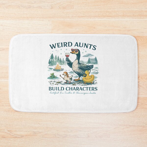 Item preview, Weird Aunts Build Characters Funny Camping Duck Crew designed and sold by Glow-Paw-Studio.