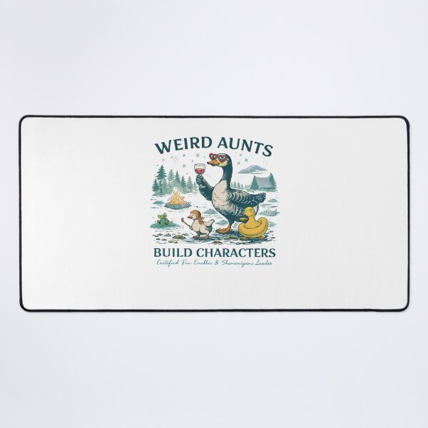 Item preview, Weird Aunts Build Characters Funny Camping Duck Crew designed and sold by Glow-Paw-Studio.