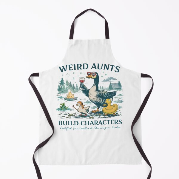 Item preview, Weird Aunts Build Characters Funny Camping Duck Crew designed and sold by Glow-Paw-Studio.