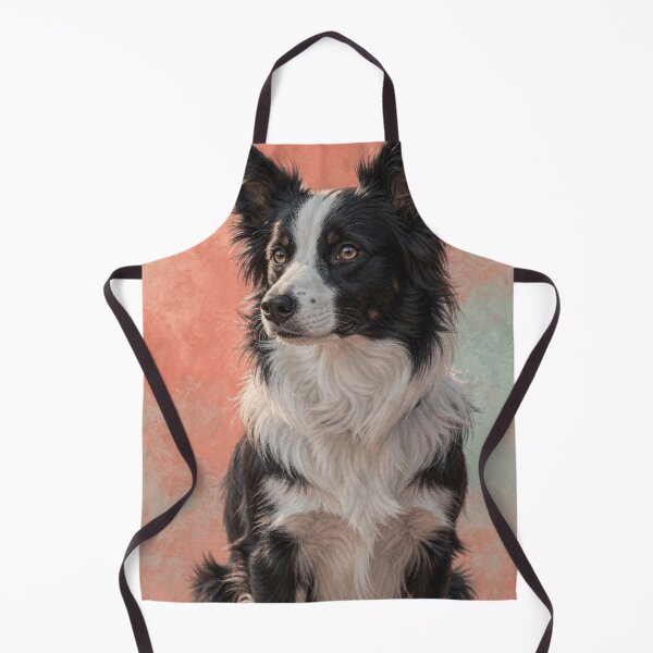Item preview, Border Collie Portrait with an Attentive Gaze designed and sold by Carnival Studio.