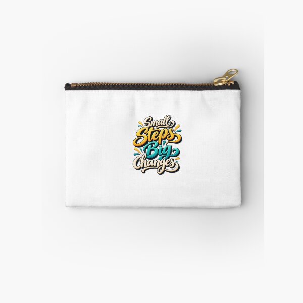 Item preview, Small Steps Big Changes - Inspirational Typography Quote & Positive Motivation Graphic designed and sold by Ozyven-Creation.
