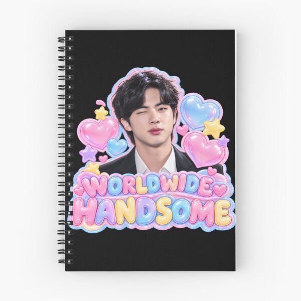 Item preview, BTS Jin Worldwide Handsome – Kim Seokjin K-Pop Fan Art designed and sold by ManggaeJM.