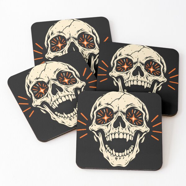 Item preview, Retro Starburst Skull designed and sold by Imaginationbeyond.