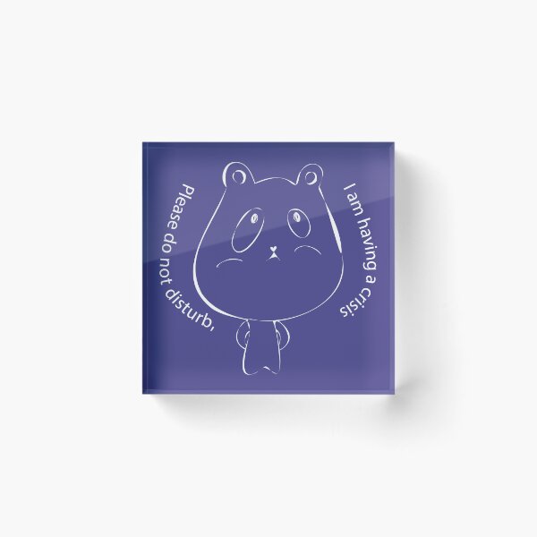 Item preview, Funny Hamster Having An Existential Crisis 3 designed and sold by ZorianArt.