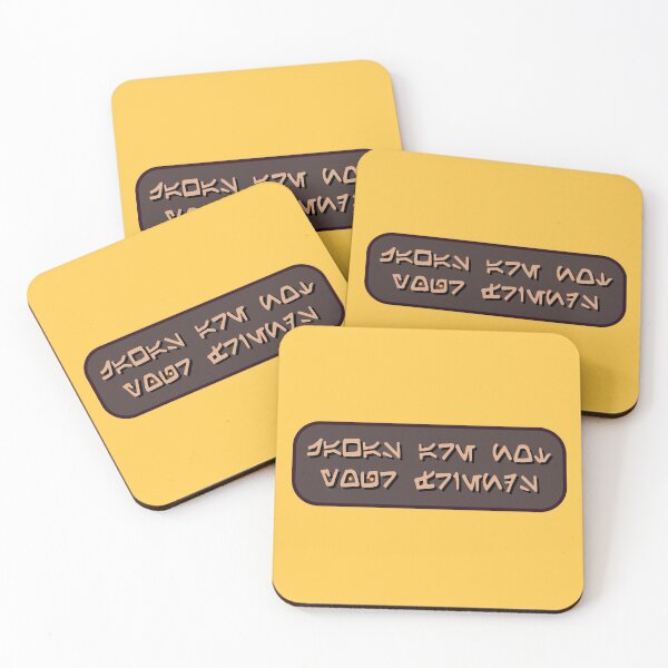Item preview, Jawas Are Not Your Friends in Aurebesh designed and sold by Karate Octopus.