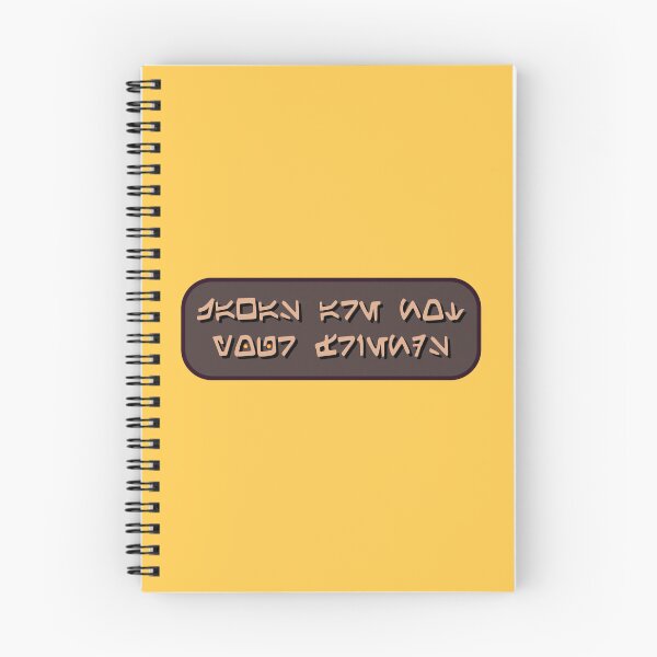 Item preview, Jawas Are Not Your Friends in Aurebesh designed and sold by Karate Octopus.