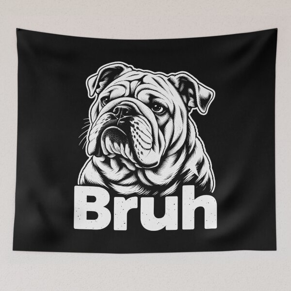 Item preview, Bruh Bulldog Funny Bull Dog Owner Bulldog Lover designed and sold by andre-hollow.