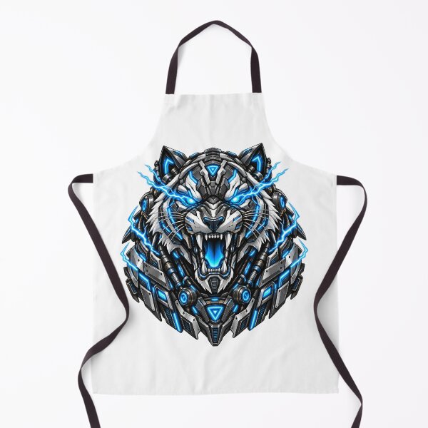 Item preview, Cyberpunk Mecha Cyber Tiger Alpha Art designed and sold by RiteshCenter .
