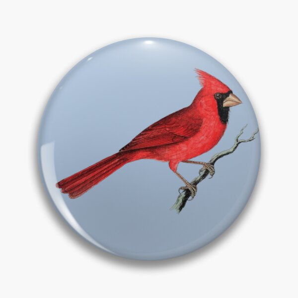 Item preview, Northern Cardinal on Branch. designed and sold by Downloadable Creations .