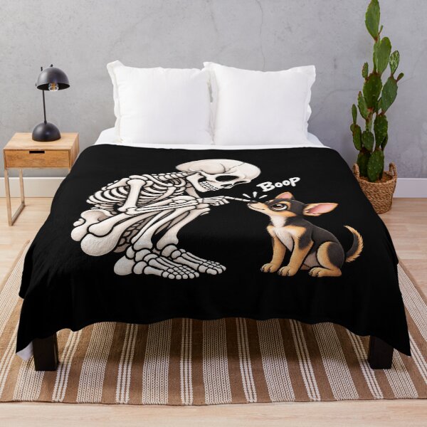 Item preview, Funny Skeleton Chihuahua Dog Boop Halloween Design Mom Dad designed and sold by rafaeltto.