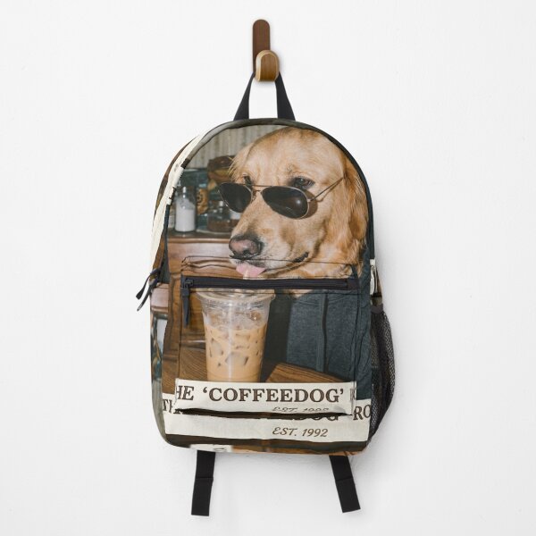 Item preview, Golden Retriever Iced Coffee Polaroid Vintage Dog designed and sold by creativerooney.