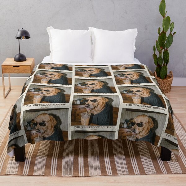 Item preview, Golden Retriever Iced Coffee Polaroid Vintage Dog designed and sold by creativerooney.