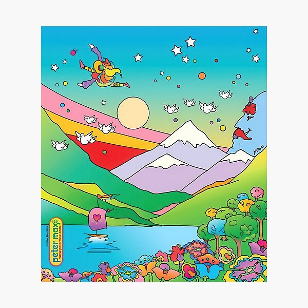 Item preview, peter max art - peter max artwork - peter max artist - peter max aesthetic - peter max colorful designed and sold by Rohyadalim.