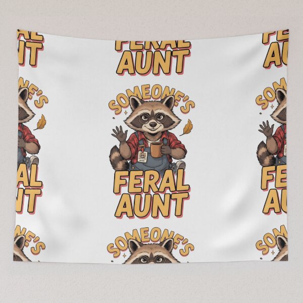 Item preview, Somebody’s Feral Aunt designed and sold by Instant Printing.