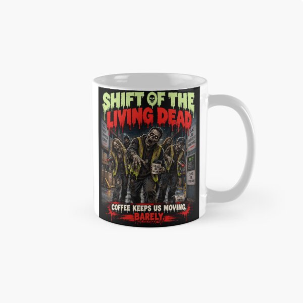 Item preview, Shift of the Living Dead – Funny Warehouse Halloween Design designed and sold by KeeganDykes.