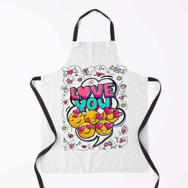 Item preview, Retro Pop Art Love You Heart Emojis Comic Pattern designed and sold by rupkewhuezofkhn.