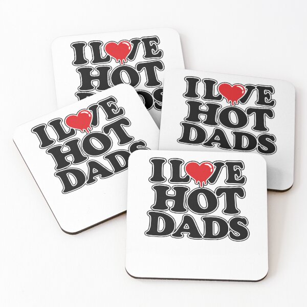 Item preview, I Love Hot Dads Funny Father's Day Gift designed and sold by Mind-Drift.