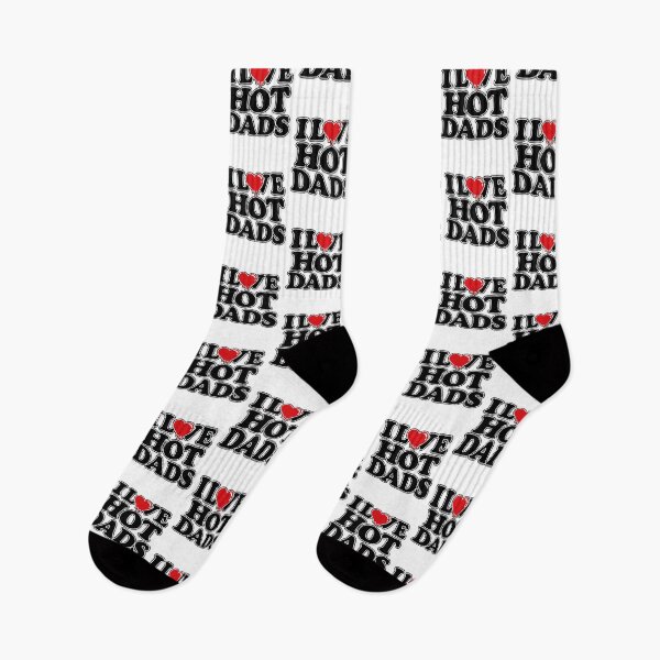 Item preview, I Love Hot Dads Funny Father's Day Gift designed and sold by Mind-Drift.