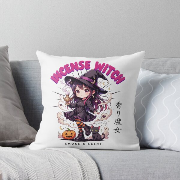 Item preview, Incense Witch Smoke and Scent Halloween Design Graphic Tee v3 designed and sold by DarylWelsh2024.