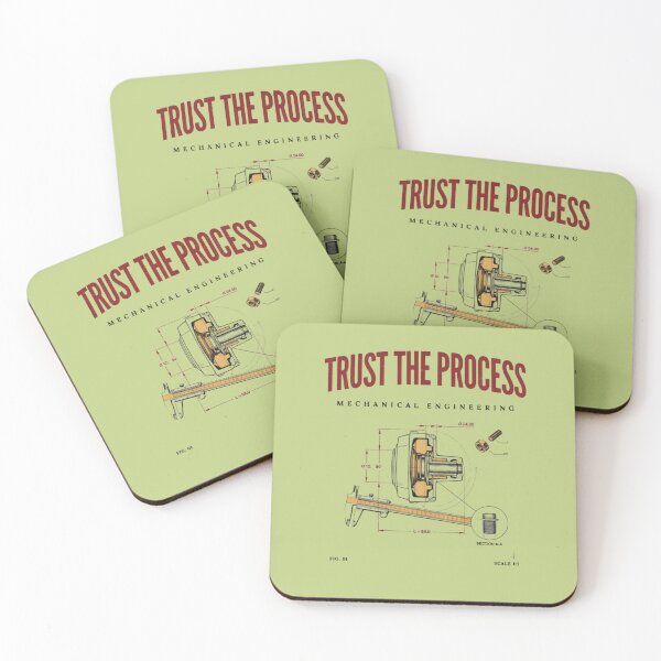 Item preview, Trust the Process Mechanical Engineering Technical Design designed and sold by Timeless Design.