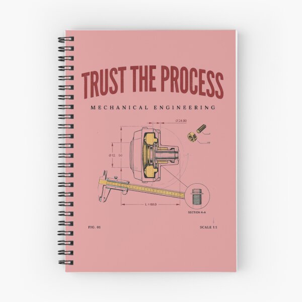 Item preview, Trust the Process Mechanical Engineering Technical Design designed and sold by Timeless Design.