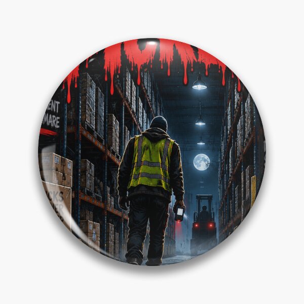Item preview, The Last Picker – Funny Night Shift Warehouse Halloween Design designed and sold by KeeganDykes.